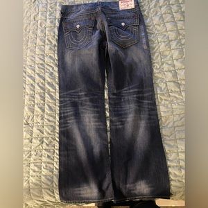 Men’s Bootcut True religion jeans size 38, excellent condition never worn
